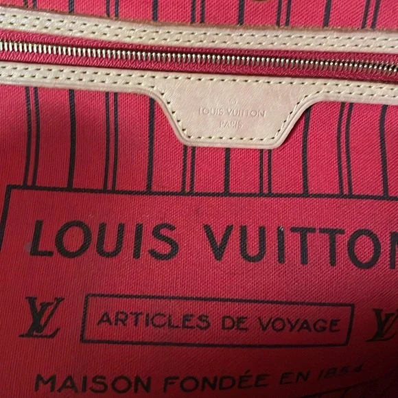 Authentic Louis Vuitton Neverfull MM - Picture 8 of 9